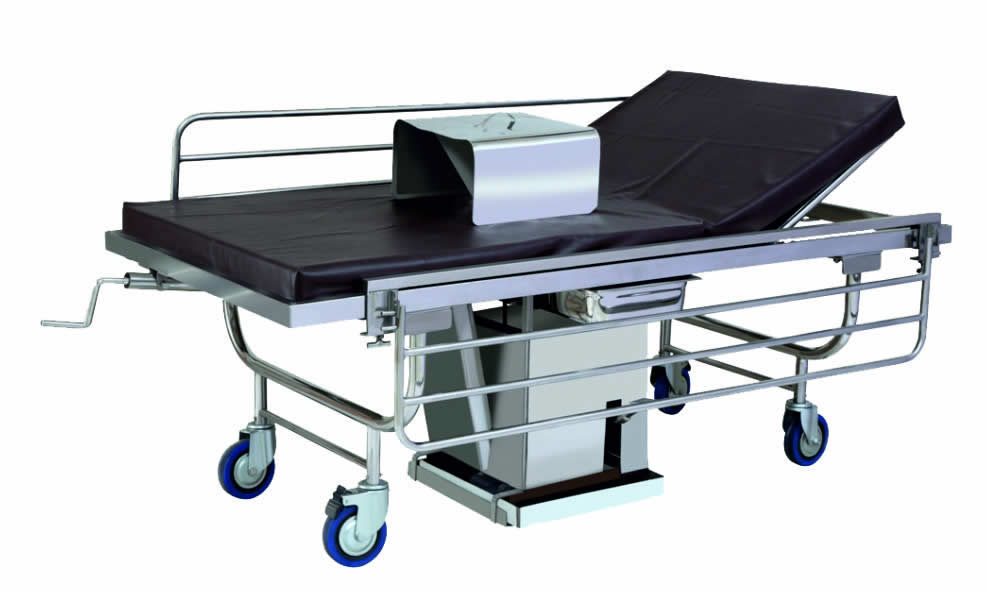 SS ORTHOPEDIC BED WITH MATTRESS